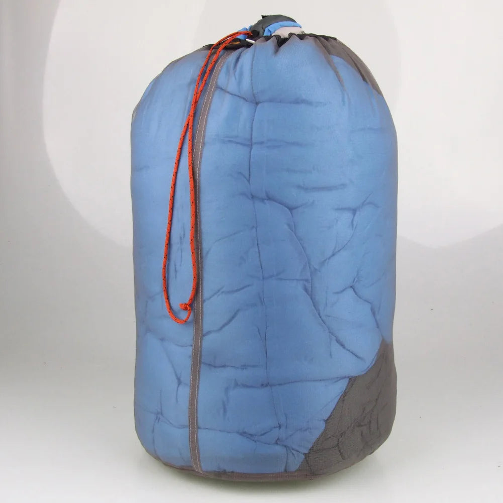 Portable Travel Camping Sports Ultralight Mesh Storage Bag Stuff Sack Drawstring Outdoor Camping Travel Storage Bag Outdoor Tool