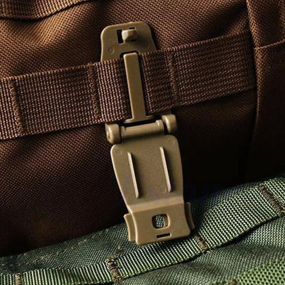 3Pcs/lot Camping Bag Buckle Backpack Webbing Clip Outdoor Tactical SWAT Carabiner Camping Equipment EDC Tools